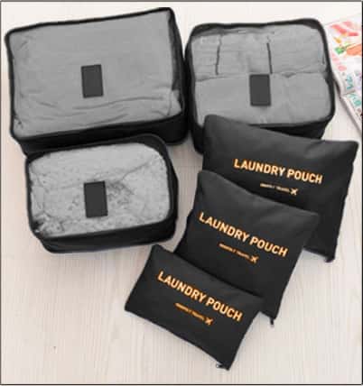 קוביות אחסון 6 חלקים River Storage Set Travel Organizer